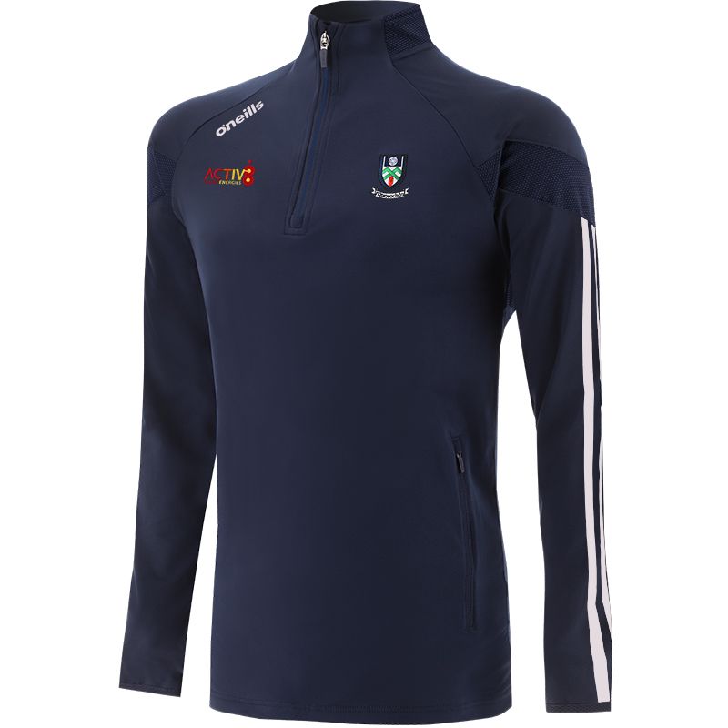 Marine Men's Monaghan GAA Rockway Half Zip Top with zip pockets by O’Neills.