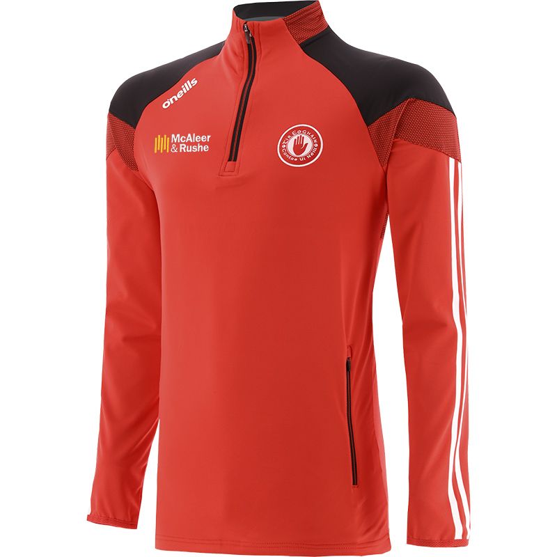 Red Tyrone GAA Men's Rockway Brushed Half Zip Top from O'Neill's.
