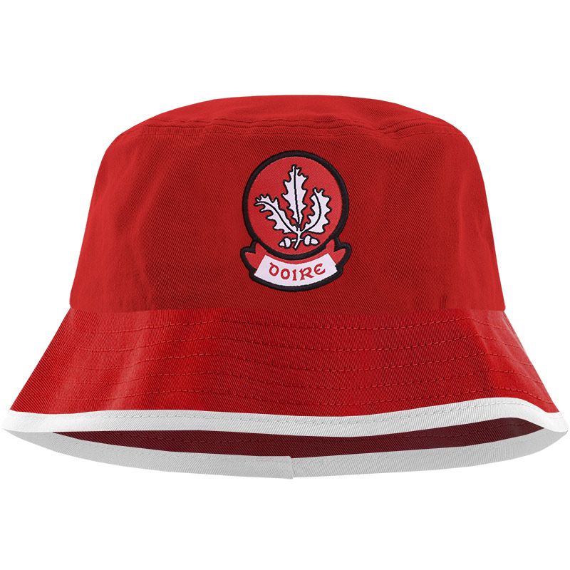 Derry GAA Bucket Hat in Red by O’Neills.