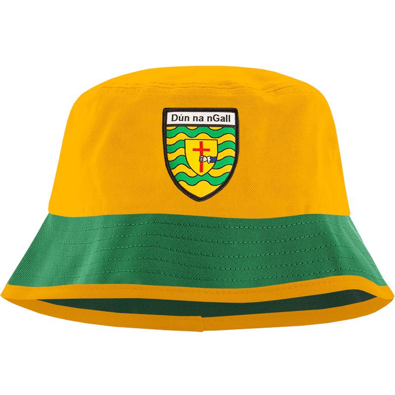 Donegal GAA Bucket Hat in Amber by O’Neills.