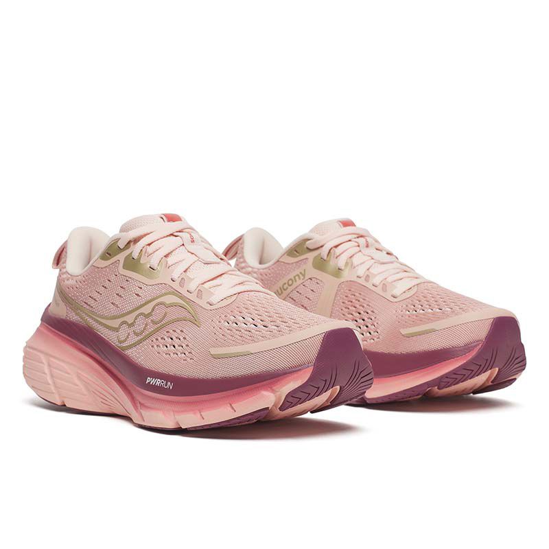Pink Saucony Women's Guide 18 Running Shoes from O'Neills