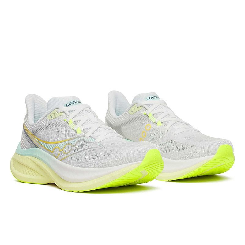 White Women's Saucony Speed 5 running shoes from O'Neills.