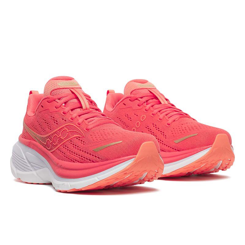 Pink Women's Saucony Hurricane 25 Running Shoes from O'Neills