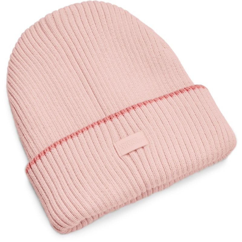 pink Under Armour women's soft, ribbed acrylic knit designed to fit any hair type from O'Neills