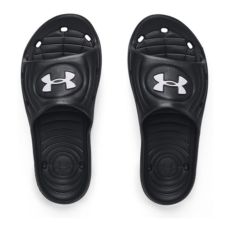 Black Under Armour Kids' Locker IV Kids' Sliders from O'Neill's.