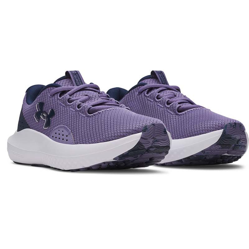 Women's Purple Under Armour Surge 4 Running Shoes from O'Neills.