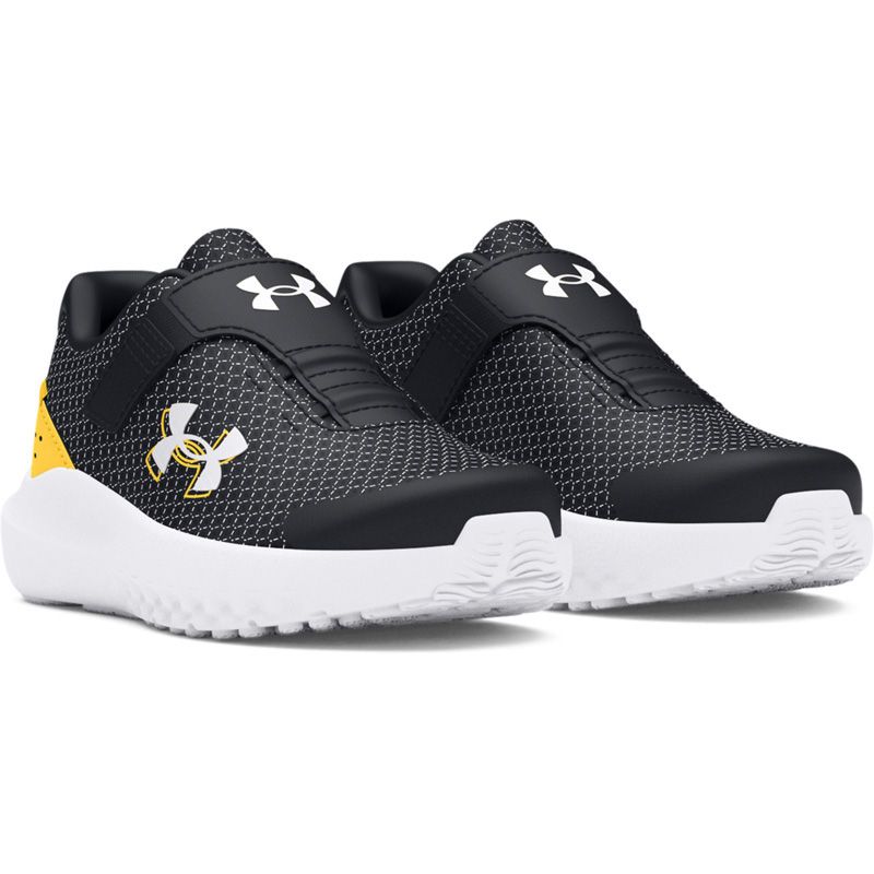 Black Under Armour Kids' UA Surge 4 AC Infant Running Shoes from O'Neills.