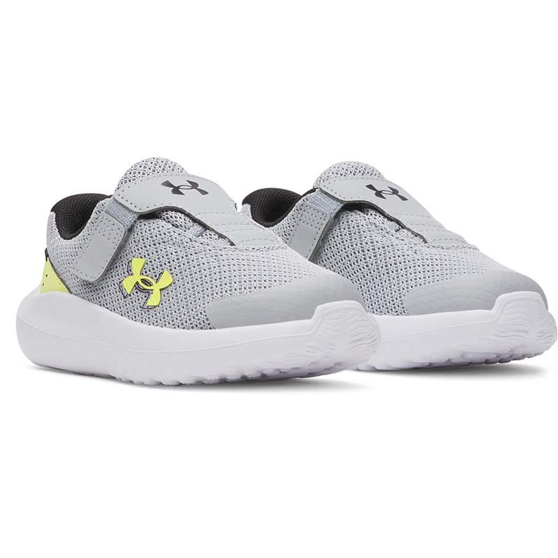 Kids' Grey Under Armour Surge 4 Infant Running Shoes from O'Neills.