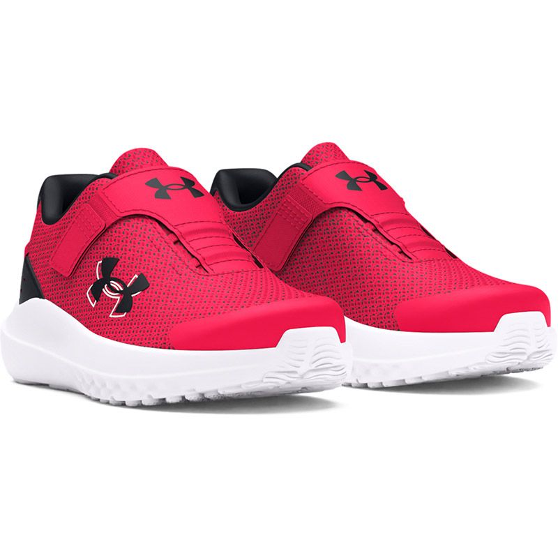 Red Under Armour Kids' UA Surge 4 AC Infant Running Shoes from O'Neills