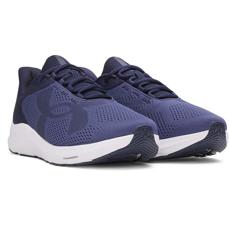 Men's Navy Under Armour Pursuit Big Logo Running Shoes from O'Neills.