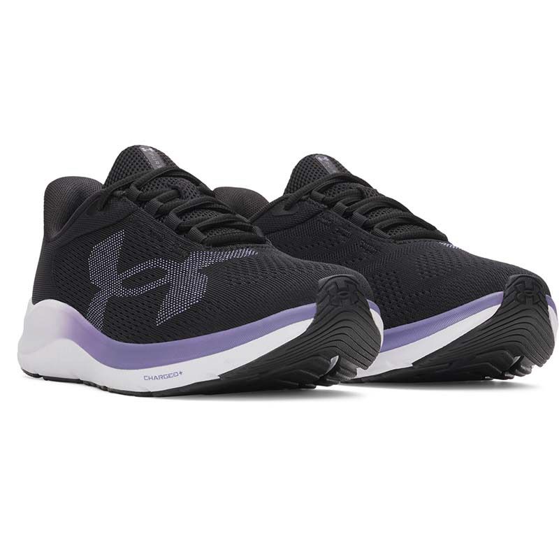 Women's Black Under Armour Pursuit 4 Running Shoes from O'Neills.