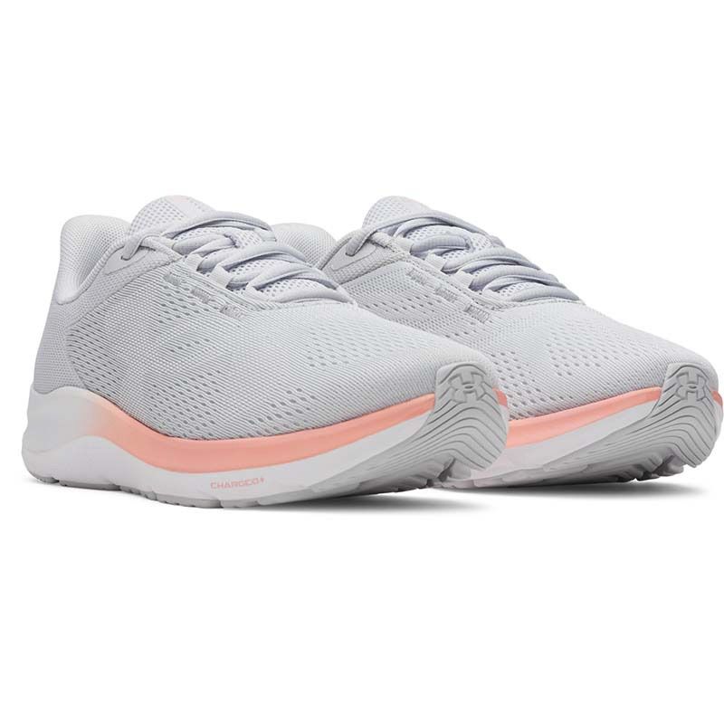Grey Women's Under Armour Pursuit 4 Running Shoes from O'Neills.