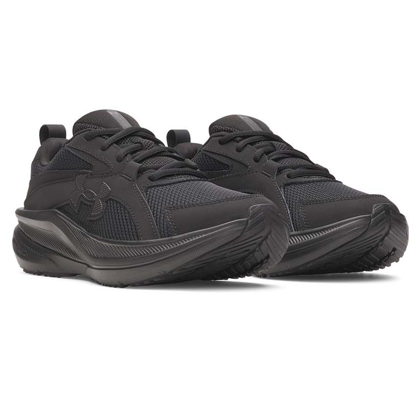 Kids' Black Under Armour Assert 11 Running Shoes from O'Neills.