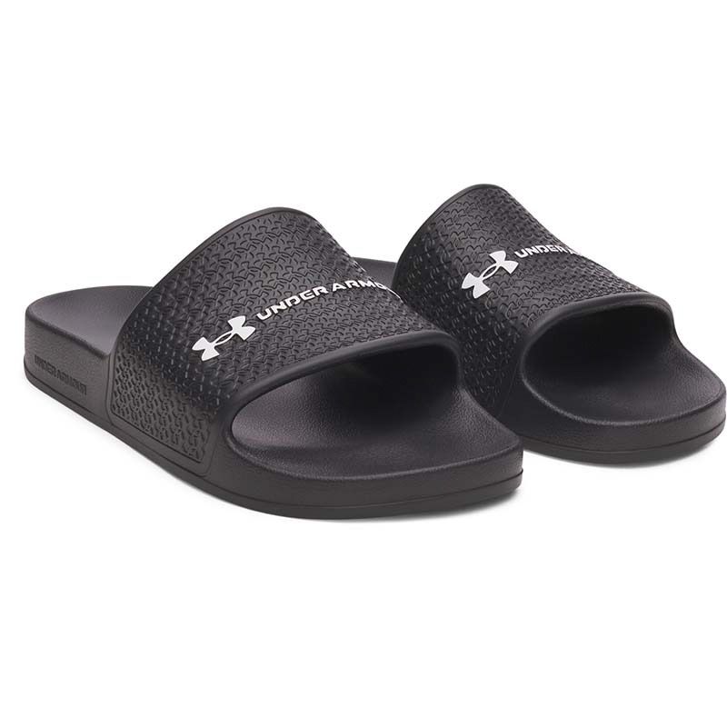 Men's Black Under Armour Sliders from O'Neills.