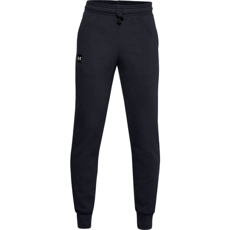 Black Under Armour boys fleece joggers with elasticated waist from O'Neills.