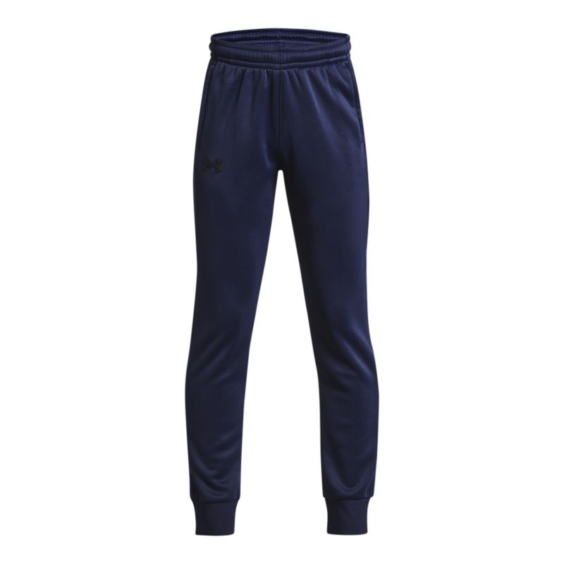 Navy Under Armour Kids' Armour Fleece® Joggers, with Open hand pockets from O'Neills