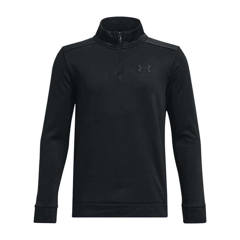 Black Under Armour Kids' Armour Fleece ¼ Zip from O'Neill's.