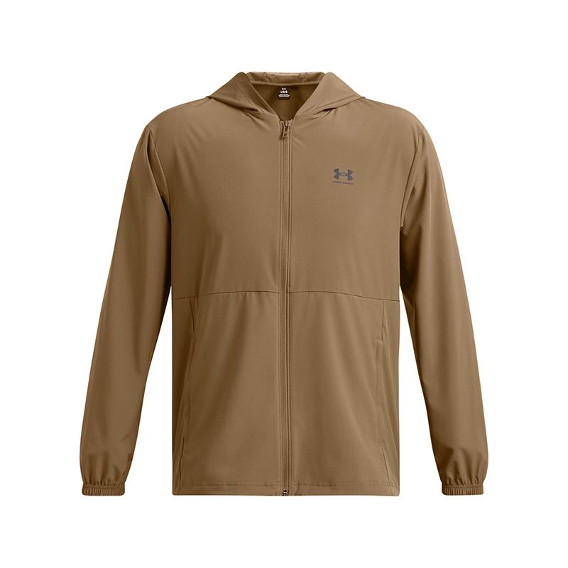 Brown Under Armour Men's UA Vibe Woven Windbreaker from O'Neills.