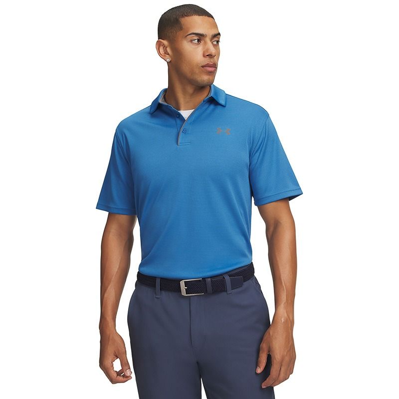 Men's Blue Under Armour UA Tech™ Polo from O'Neills.