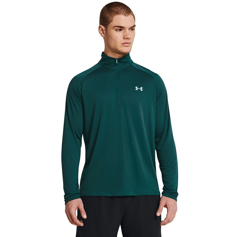 Green Under Armour Men's UA Tech™ ½ Zip Top from O'Neill's.