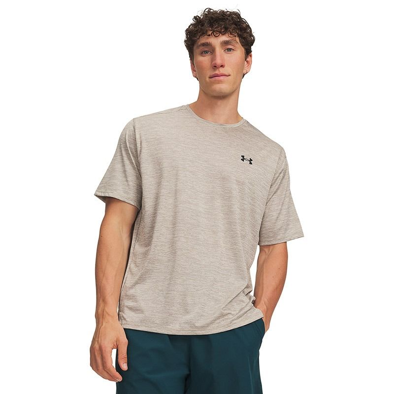 Men's Grey Under Armour UA Tech Vent T-Shirt from O'Neills.