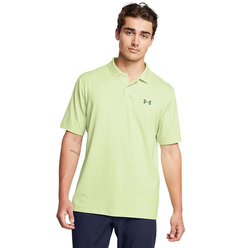 Green Men's Under Armour Performance 3.0 Polo from O'Neills