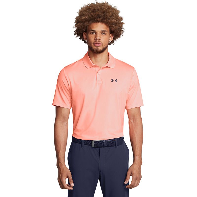 Orange Men's Under Armour Performance 3.0 Polo O'Neills