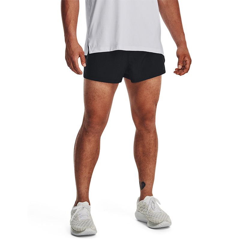 Black Under Armour Men's UA Launch Split Perf Shorts from O'Neill's.