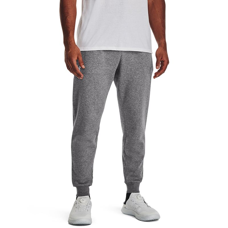 Grey Under Armour Men's UA Rival Fleece Joggers from O'Neills