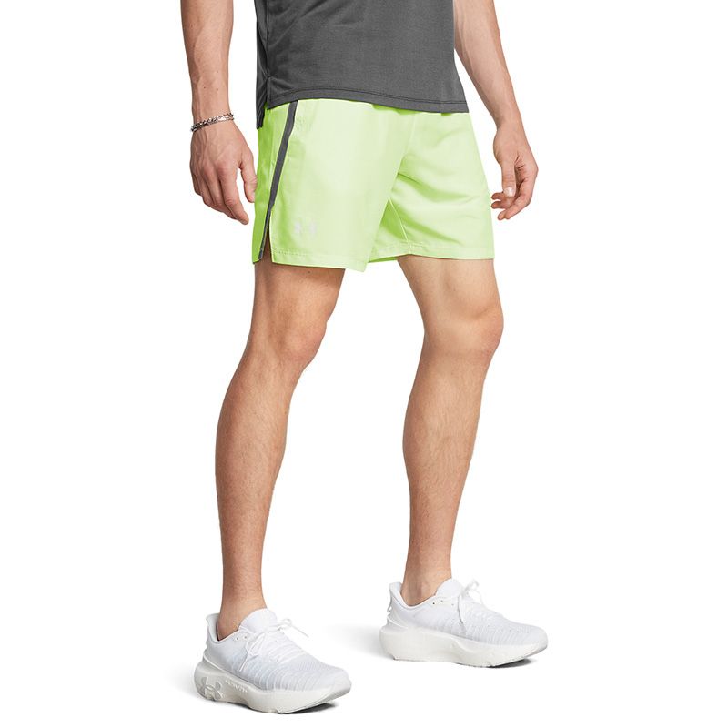 Green Under Armour Men's UA Launch 7" Shorts from O'Neills