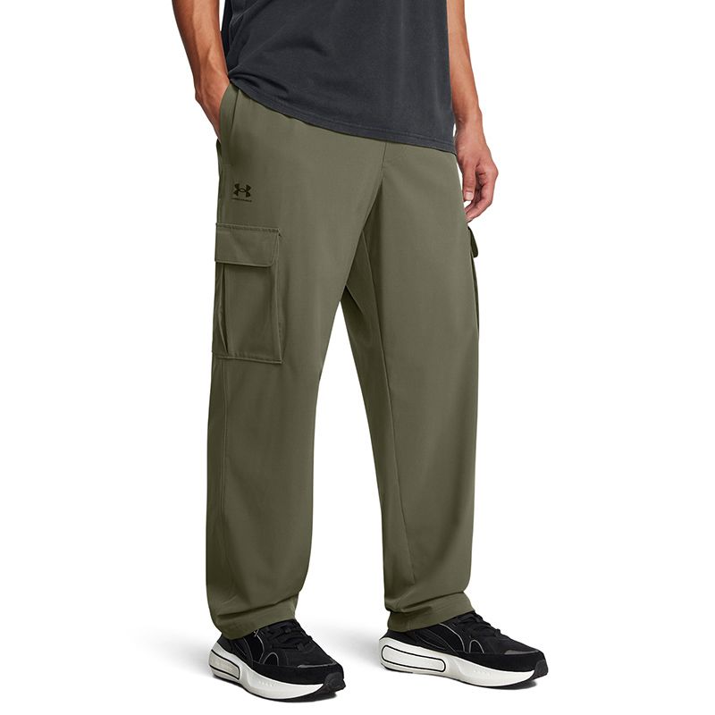 Green Under Armour Men's UA Vibe Woven Cargo Pants from O'Neills.