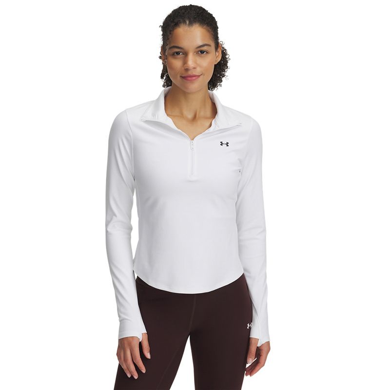 White Under Armour Women's UA Motion Half Zip Top from O'Neills