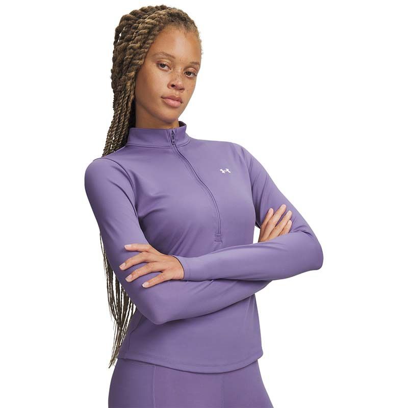 Women's Purple Under Armour UA Motion Half Zip Top from O'Neills.
