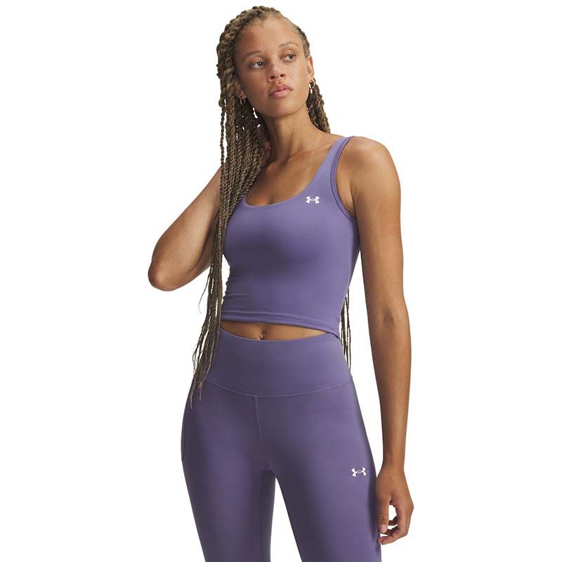 Women's Purple Under Armour UA Motion Tank Top from O'Neills.