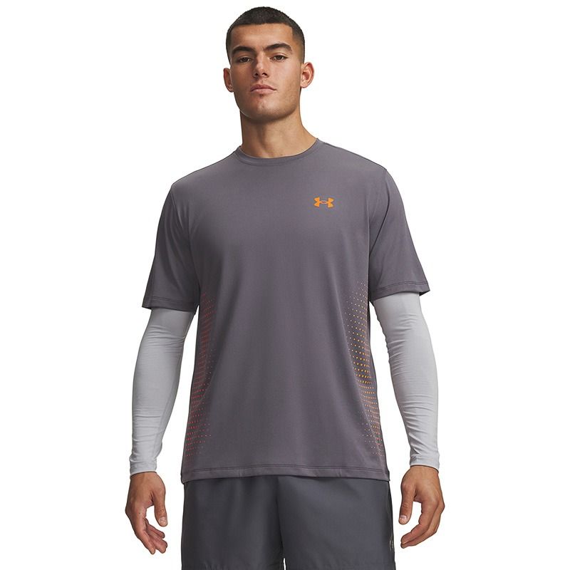 Men's Grey Under Armour UA Tech Play T-Shirt from O'Neills.