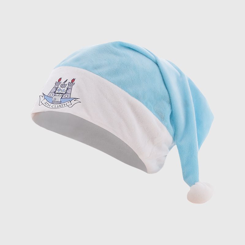 Sky Dublin GAA Santa Hat with Dublin GAA crest by O’Neills.