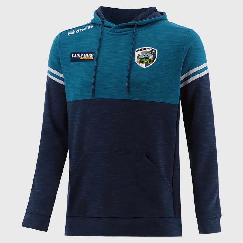 Laois GAA Men's Sedona Tech Pull Over Hoodie Blue from O’Neills.