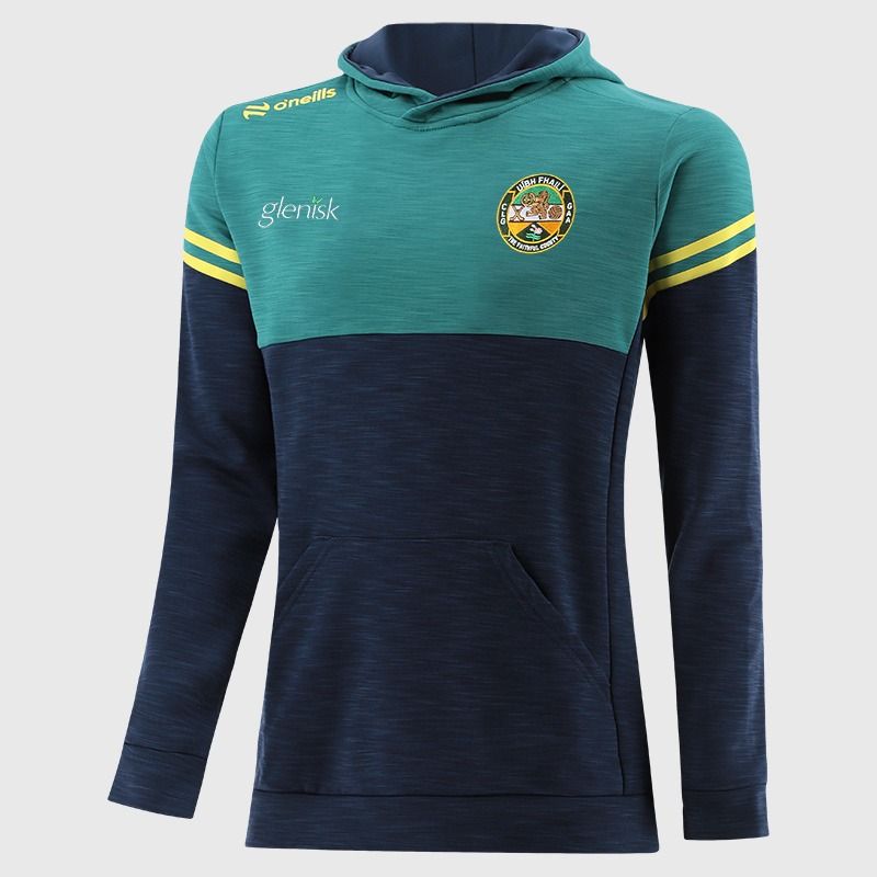 Green Offaly GAA Kids' Sedona Hooded Top from O’Neills 