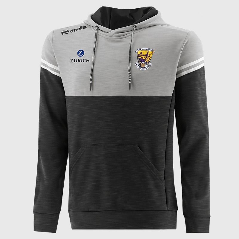 Wexford GAA Men's Sedona Pull Over Hoddie Black / Silver from O’Neills.