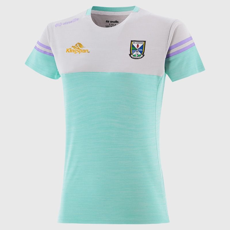 O’Neills Cavan GAA Sedona T-Shirt Green with official crest