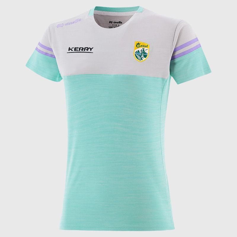 O’Neills Kerry GAA Sedona T-Shirt Green with official crest
