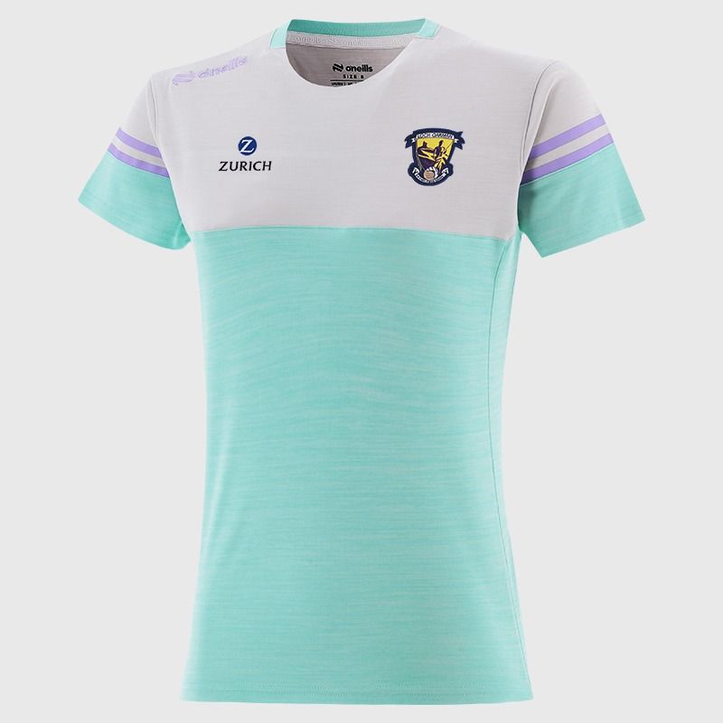 O’Neills Wexford GAA Kids' Sedona T-Shirt Green with official crest
