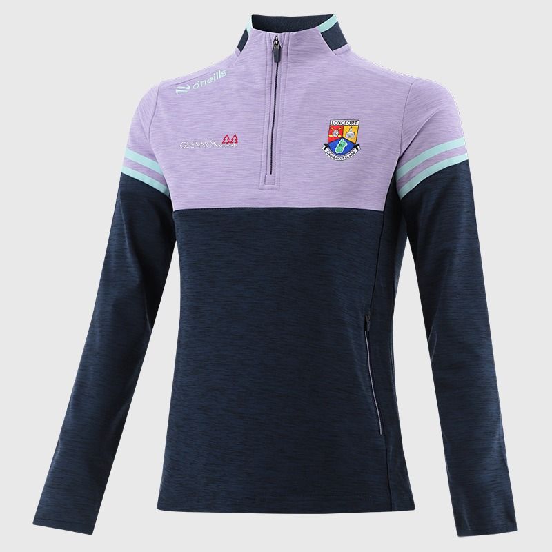 Longford GAA Women's Sedona Brushed Half Zip Marine from O’Neills.