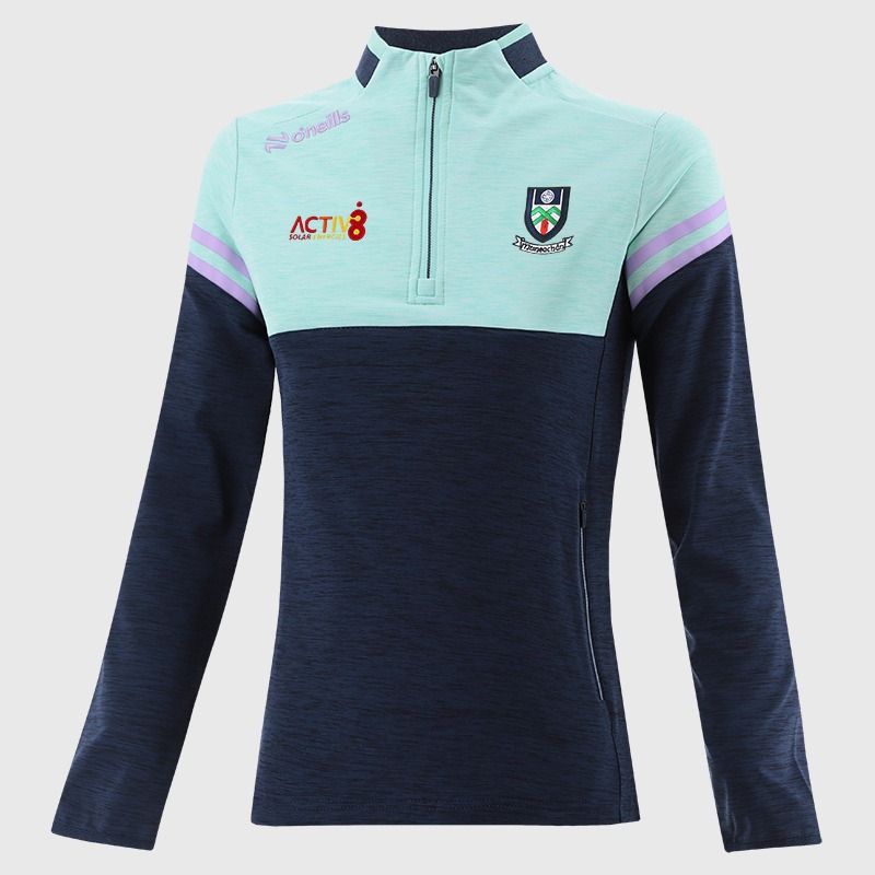 O'Neills Monaghan GAA Women's Sedona Brushed Half Zip Top Marine