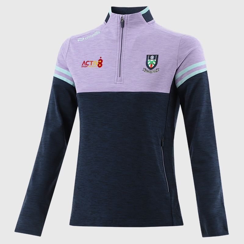 O'Neills Monaghan GAA Women's Sedona Brushed Half Zip Top Marine