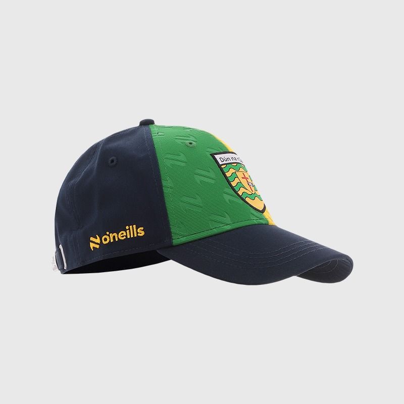 Navy Donegal GAA baseball cap with Donegal GAA crest on the front by O’Neills.