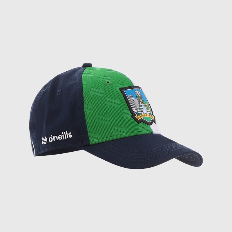 Navy Limerick GAA baseball cap with Limerick GAA crest on the front by O’Neills.
