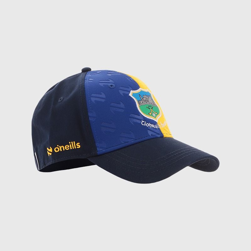 Navy Tipperary GAA baseball cap with Tipperary GAA crest on the front by O’Neills.