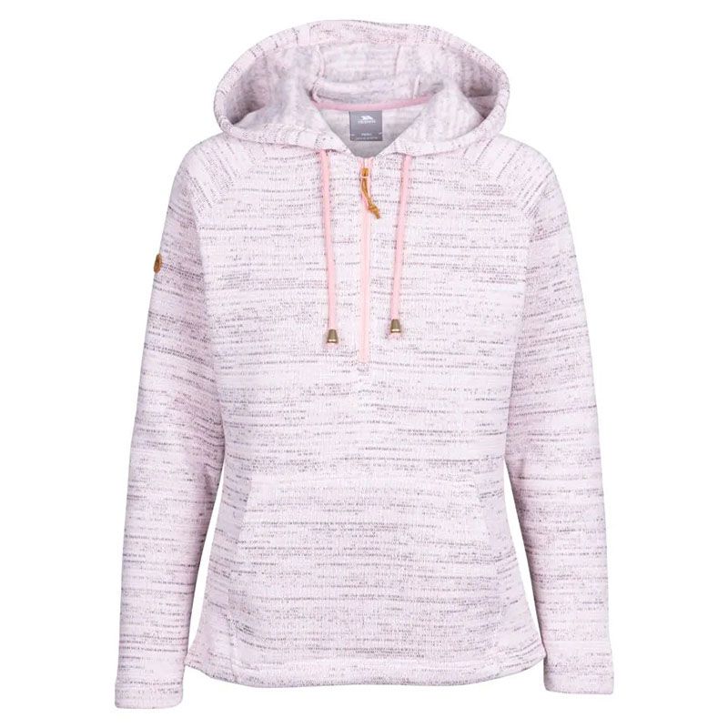 Pink Trespass Women's Shamshoo 1/4 Zip Hoodie from O'Neill's.