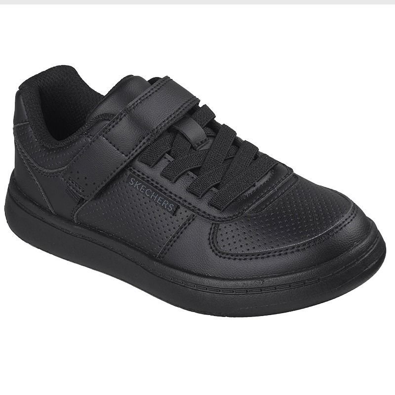 Kids' Black Skechers Quick Street Lite Trainers from O'Neills.